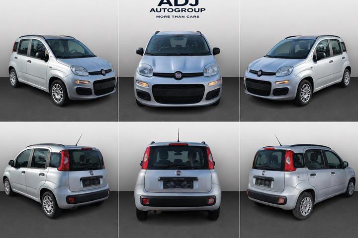Sølv Fiat Panda fra 2013