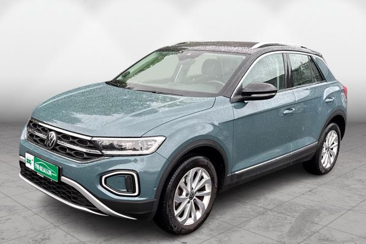 Turquoise VW T-Roc fra 2022