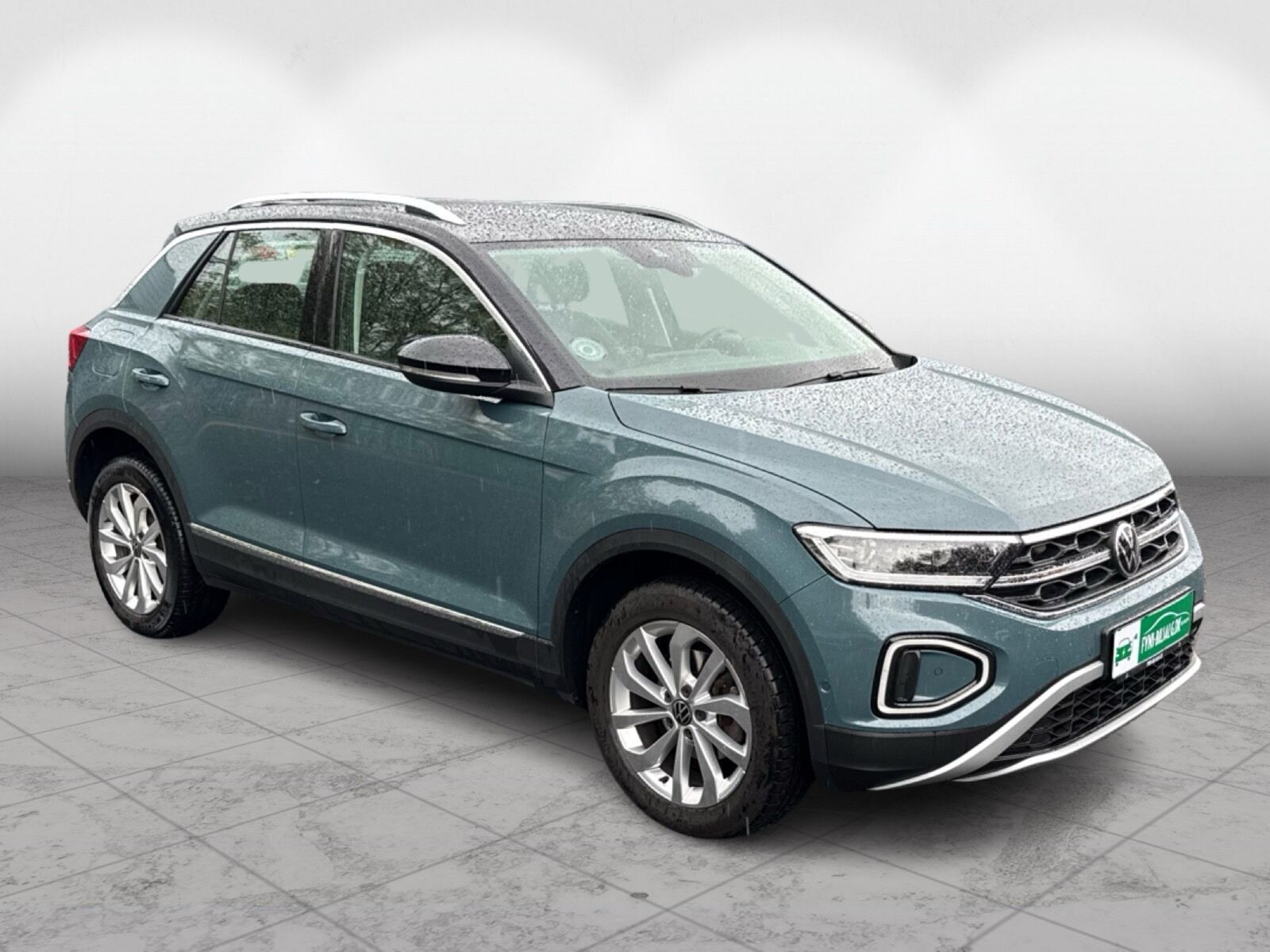 Turquoise VW T-Roc fra 2022