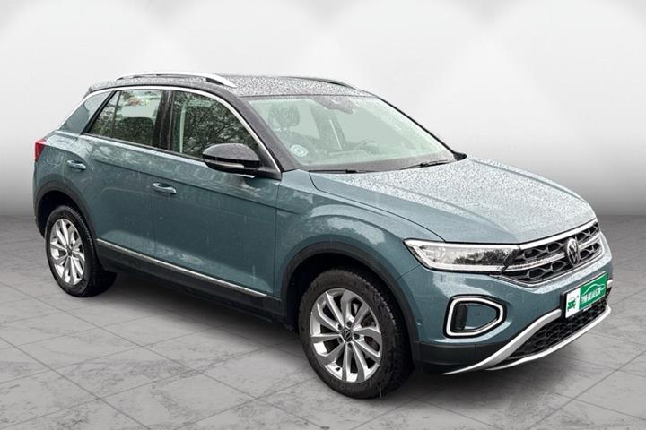 Turquoise VW T-Roc fra 2022