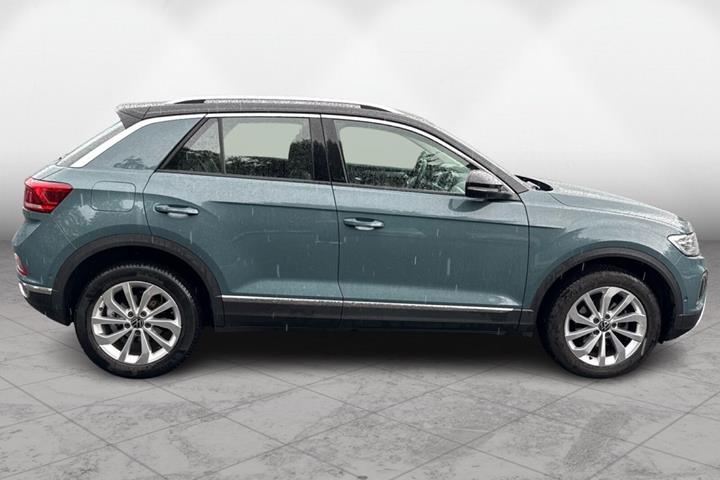Turquoise VW T-Roc fra 2022