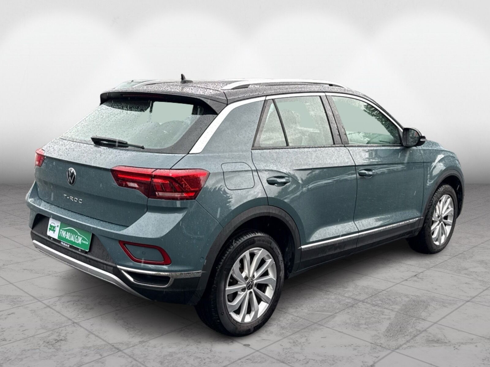 Turquoise VW T-Roc fra 2022