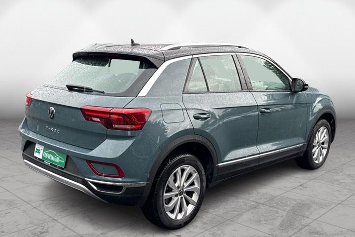 Turquoise VW T-Roc fra 2022