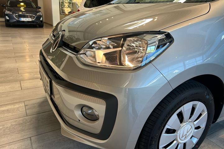 Grå VW up fra 2021