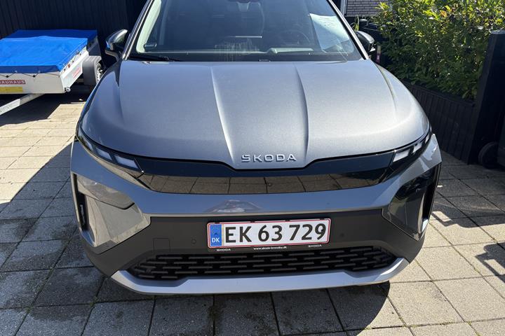 Grå Skoda Elroq fra 2025