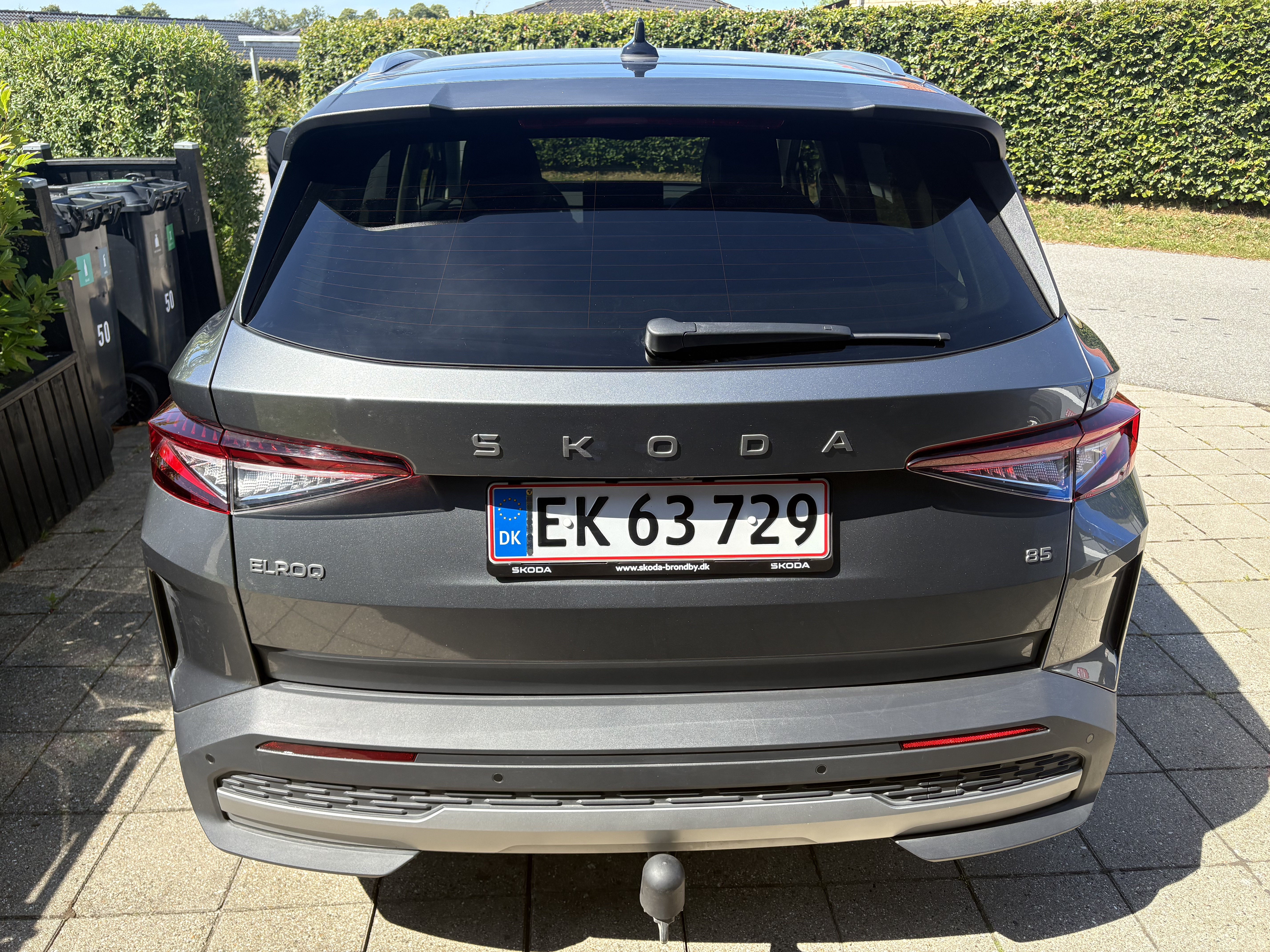 Grå Skoda Elroq fra 2025