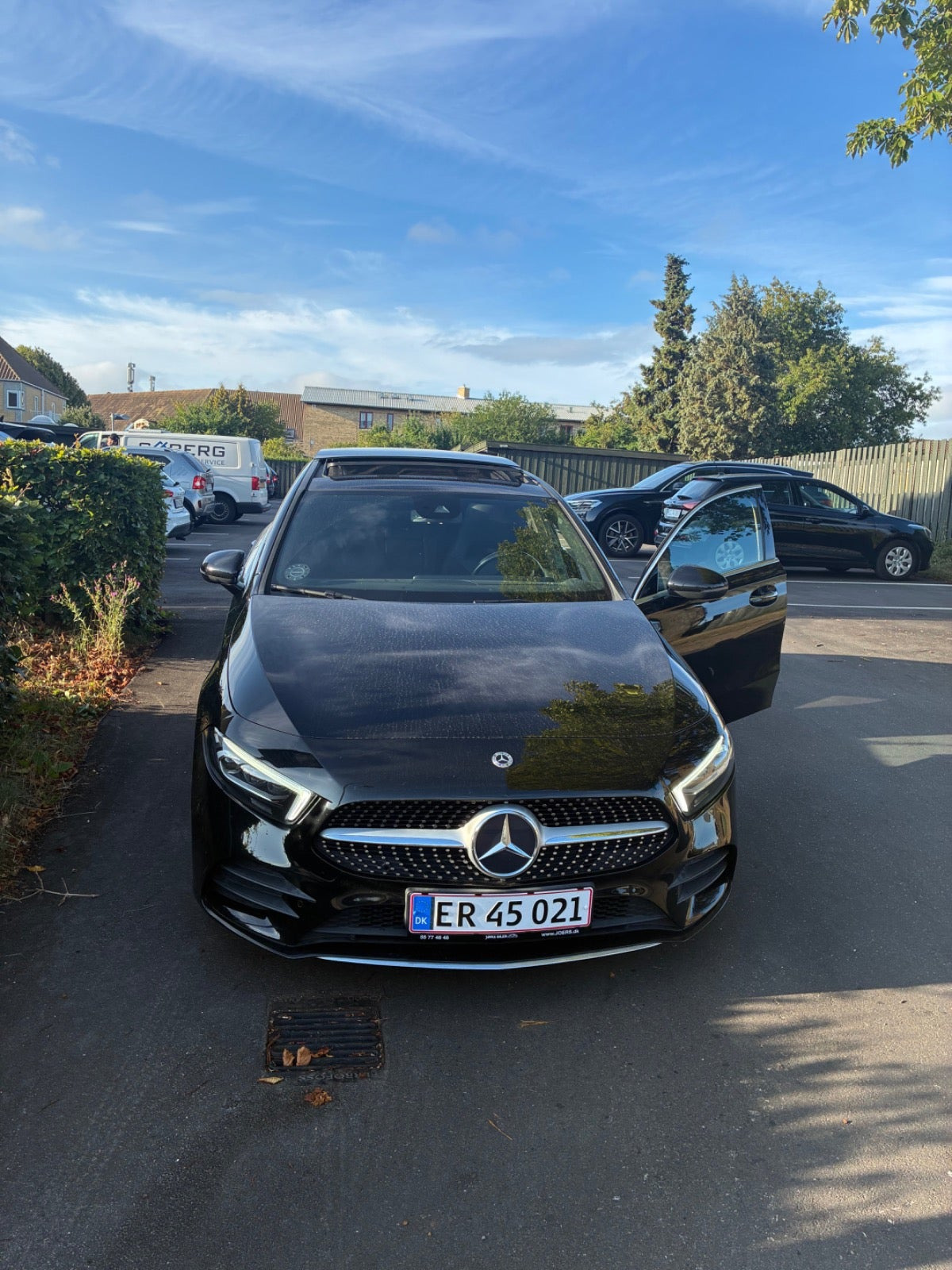 Sort Mercedes A200 fra 2021