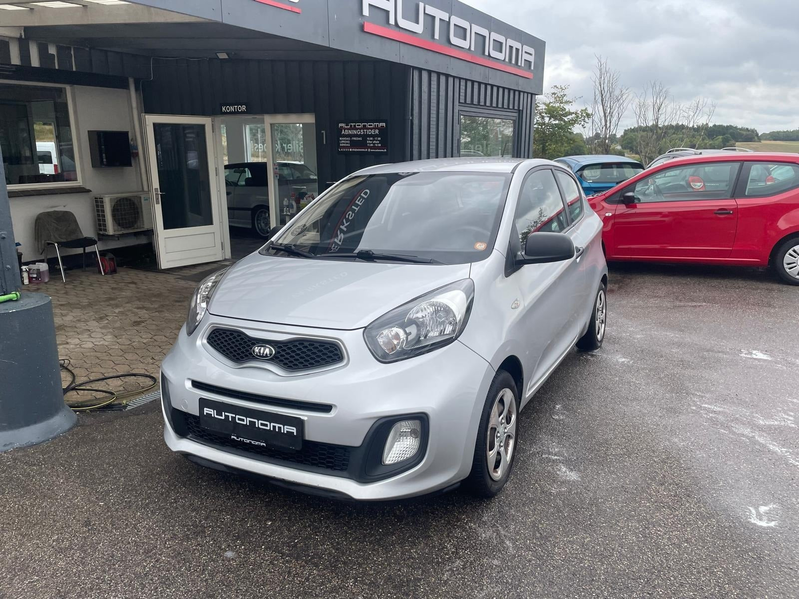 Grøn Kia Picanto fra 2014
