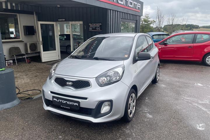Grøn Kia Picanto fra 2014