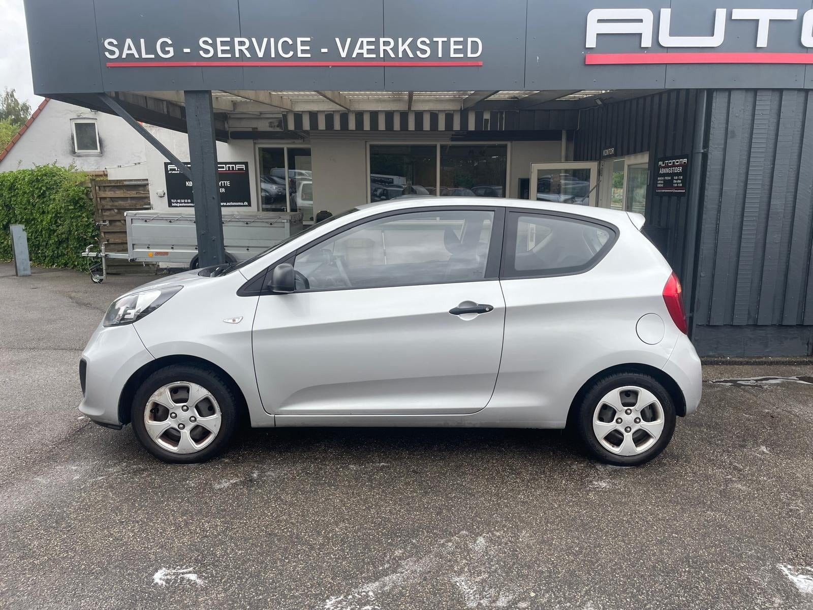 Grøn Kia Picanto fra 2014