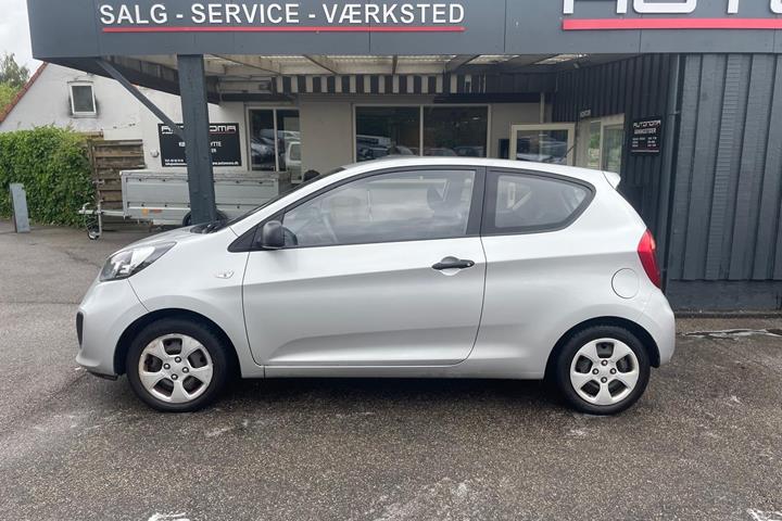 Grøn Kia Picanto fra 2014