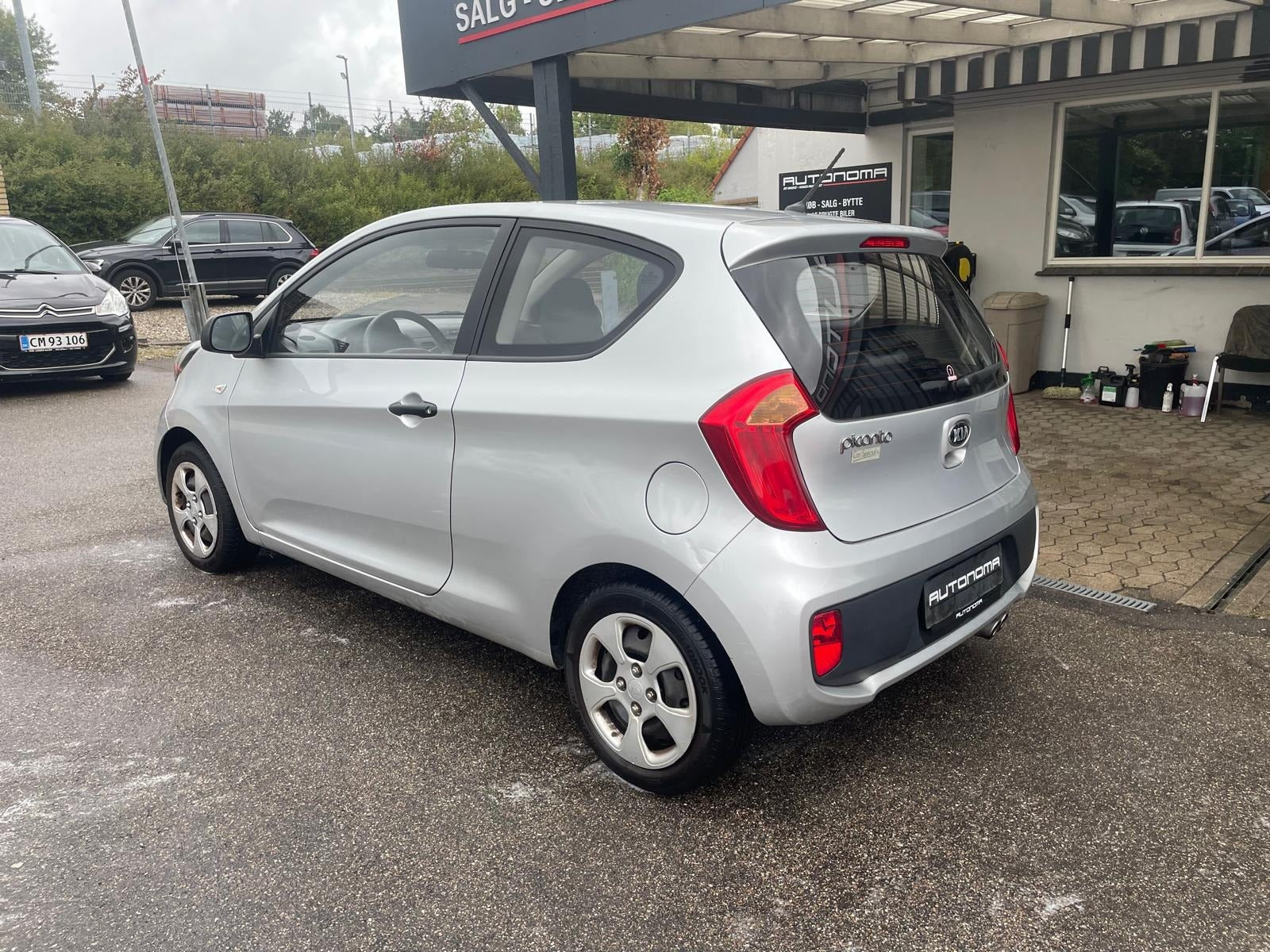 Grøn Kia Picanto fra 2014