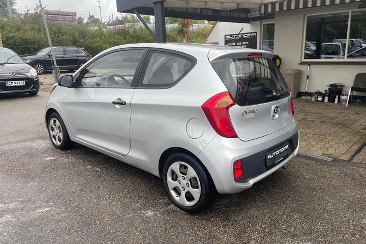 Grøn Kia Picanto fra 2014
