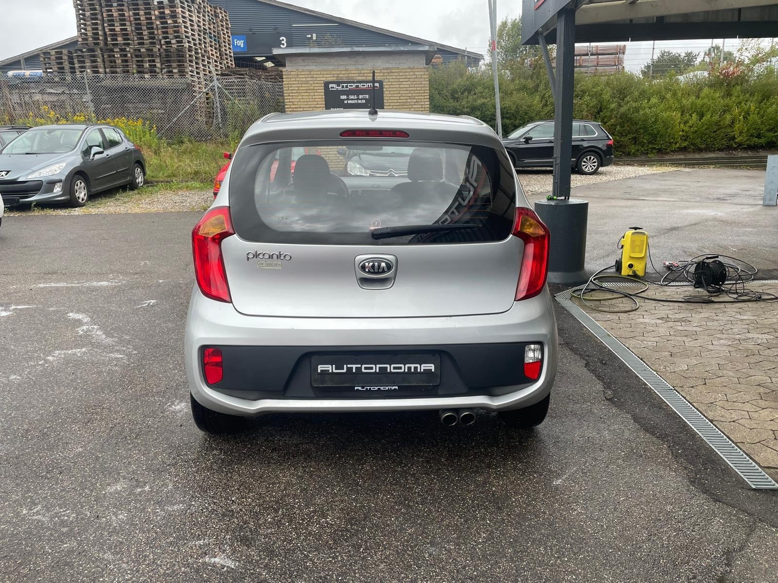 Grøn Kia Picanto fra 2014