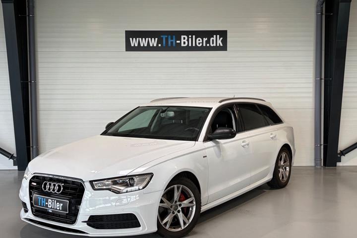 undefined Audi A6 fra 2014 set udefra