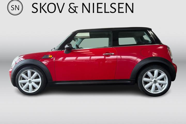 Rød Mini One fra 2008