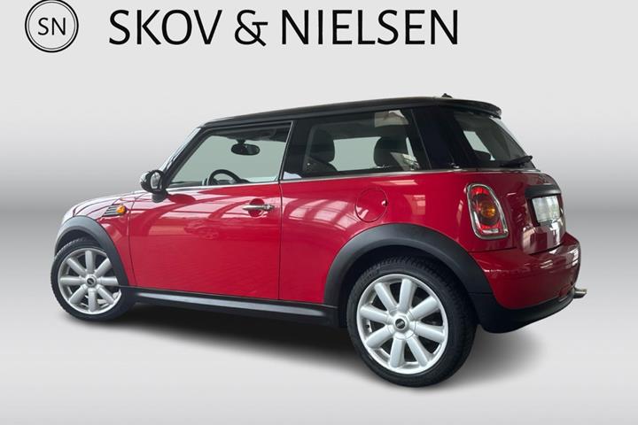 Rød Mini One fra 2008