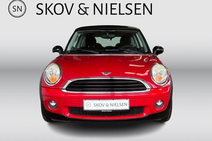 Rød Mini One fra 2008