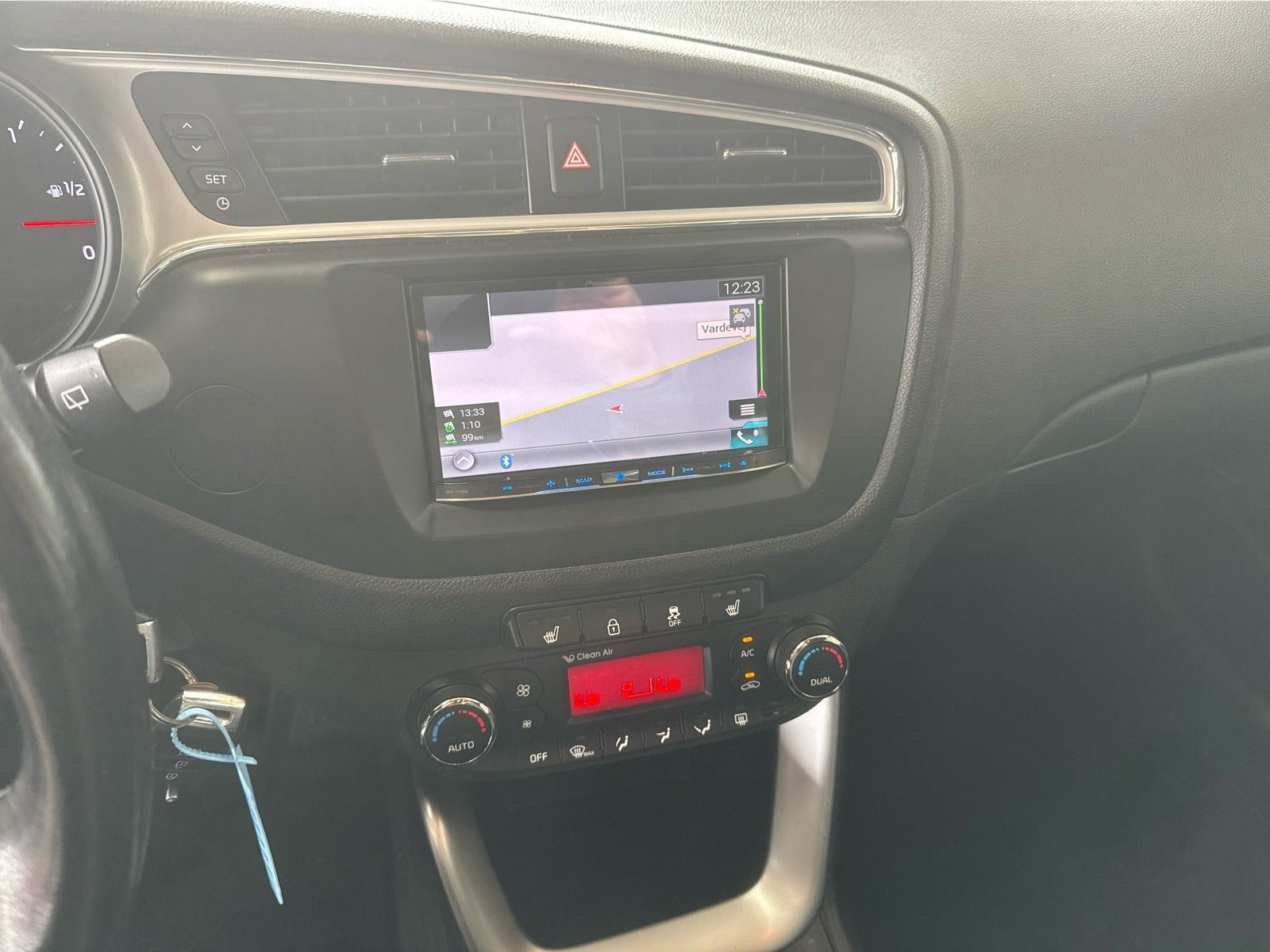 Rød Kia Ceed fra 2016