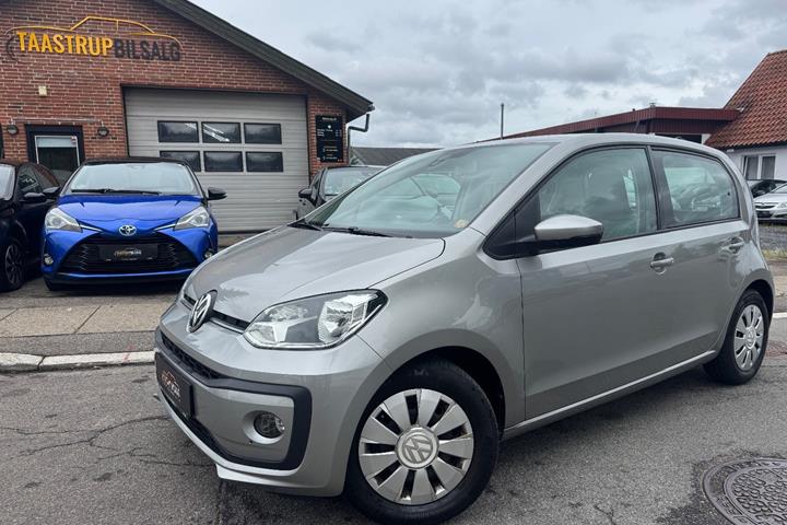 Sølv VW UP! fra 2019