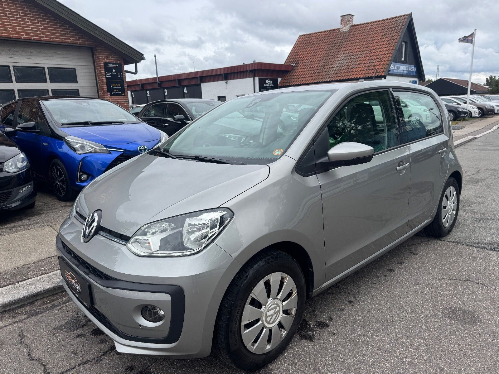 Sølv VW UP! fra 2019