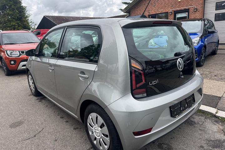 Sølv VW UP! fra 2019
