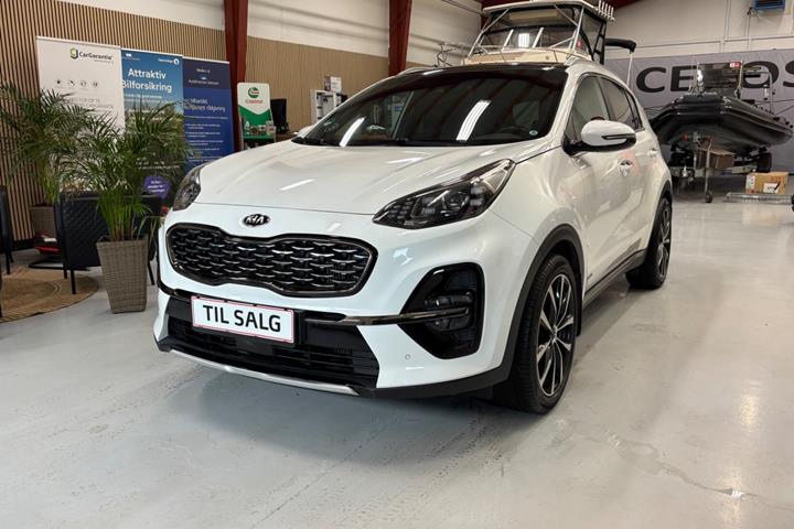 Hvid Kia Sportage fra 2019