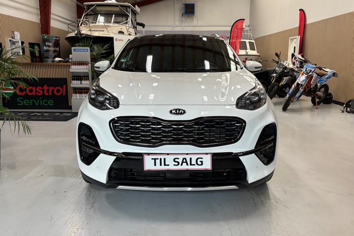 Hvid Kia Sportage fra 2019