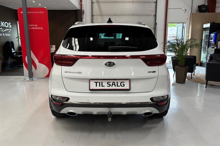 Hvid Kia Sportage fra 2019