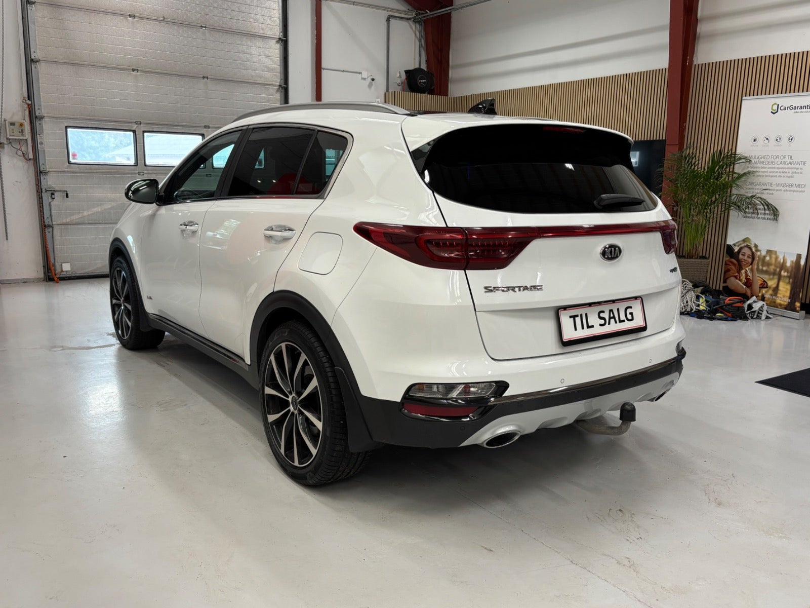 Hvid Kia Sportage fra 2019