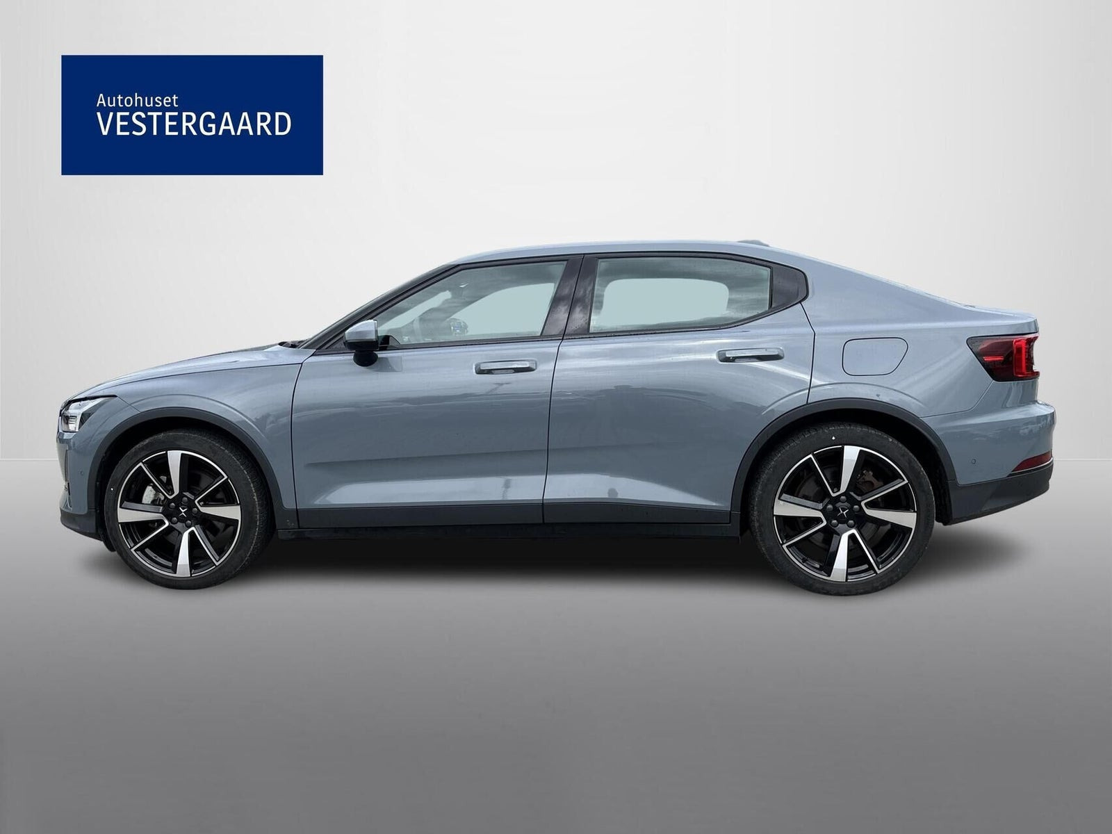 Grå Polestar 2 fra 2022