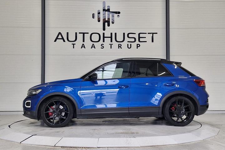 Blå VW T-Roc fra 2020