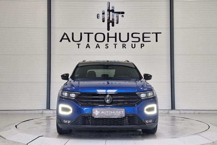 Blå VW T-Roc fra 2020