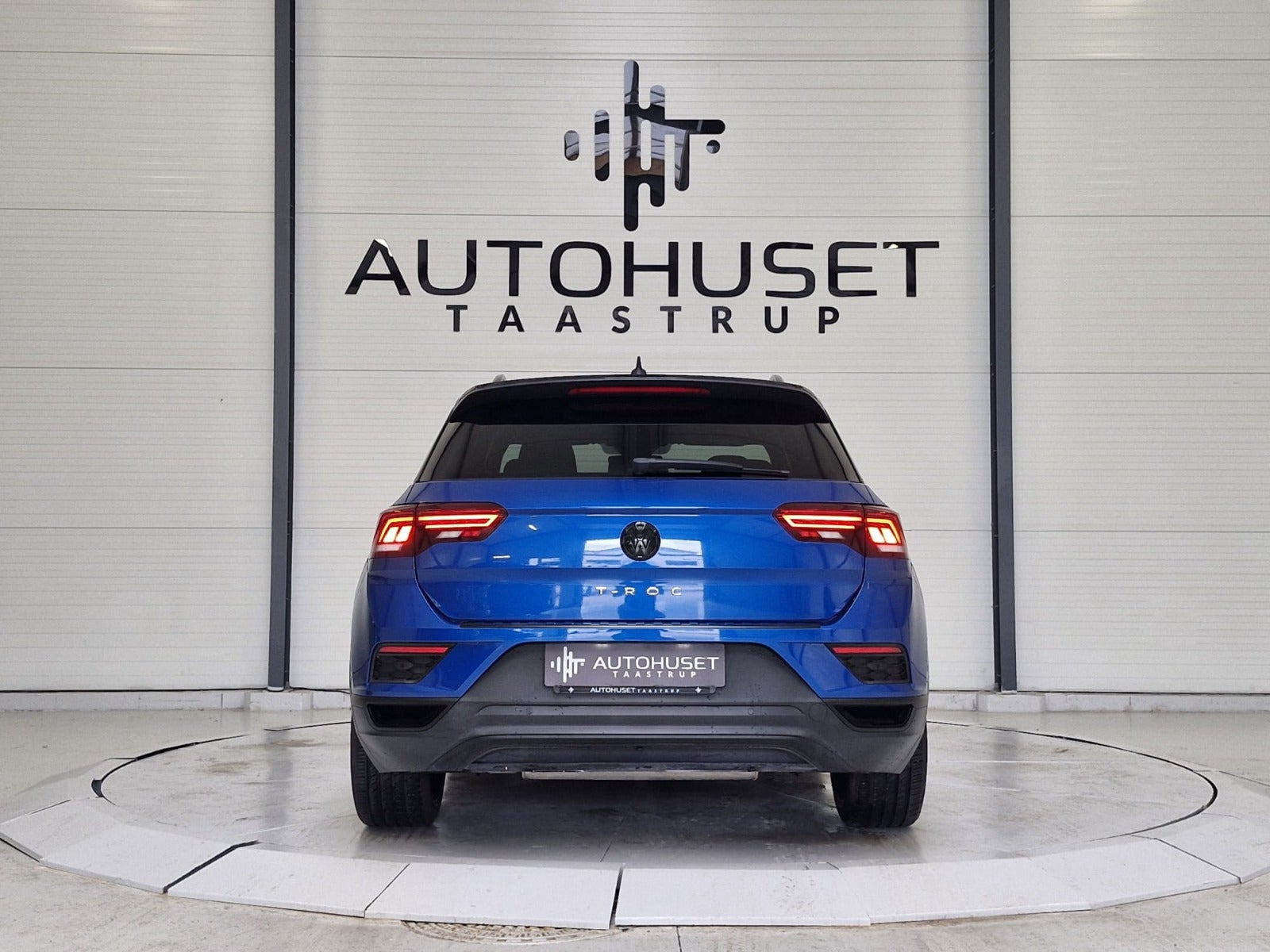 Blå VW T-Roc fra 2020