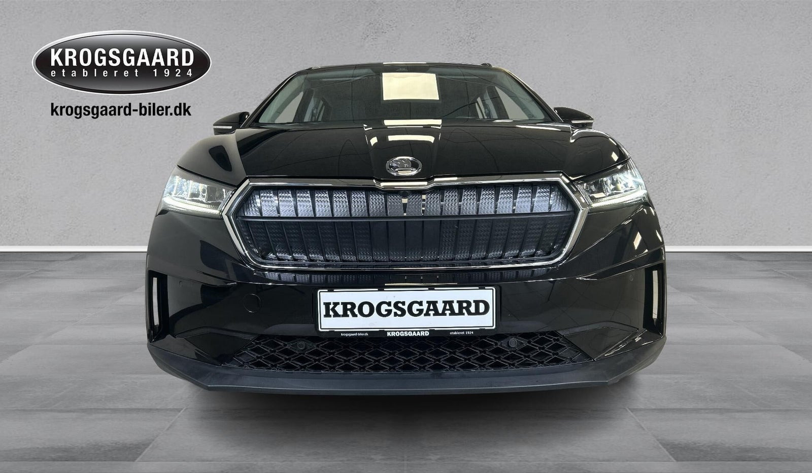 Sort Skoda Enyaq fra 2023