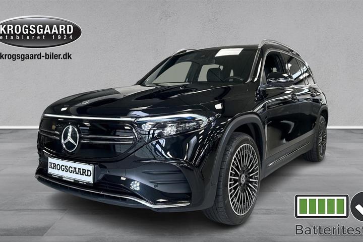 Sort Mercedes EQB250 fra 2023