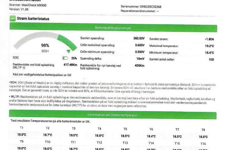 Sort Mercedes EQB250 fra 2023