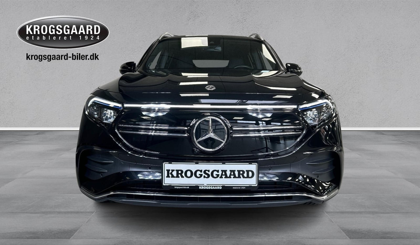 Sort Mercedes EQB250 fra 2023