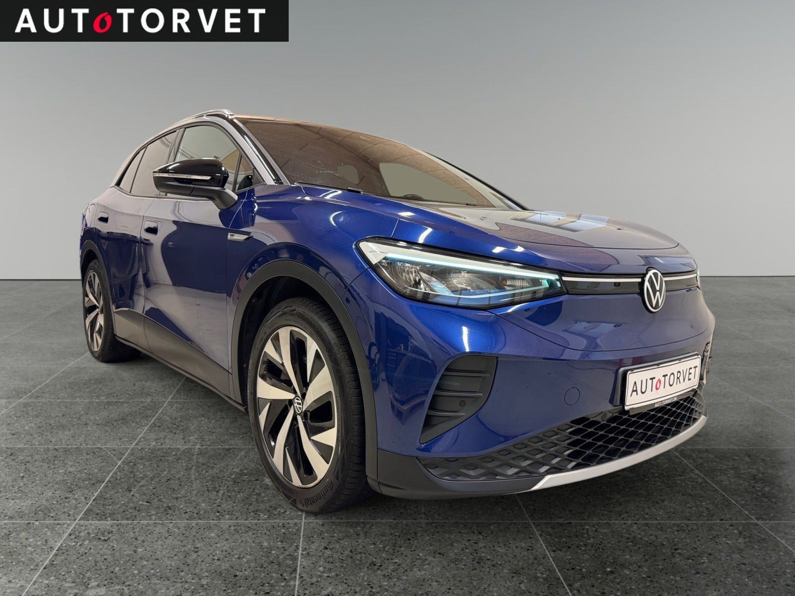 Blå VW ID.4 fra 2021