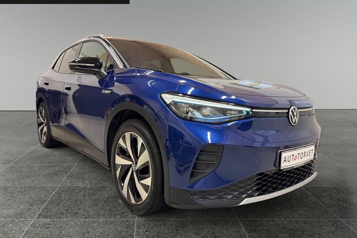 Blå VW ID.4 fra 2021