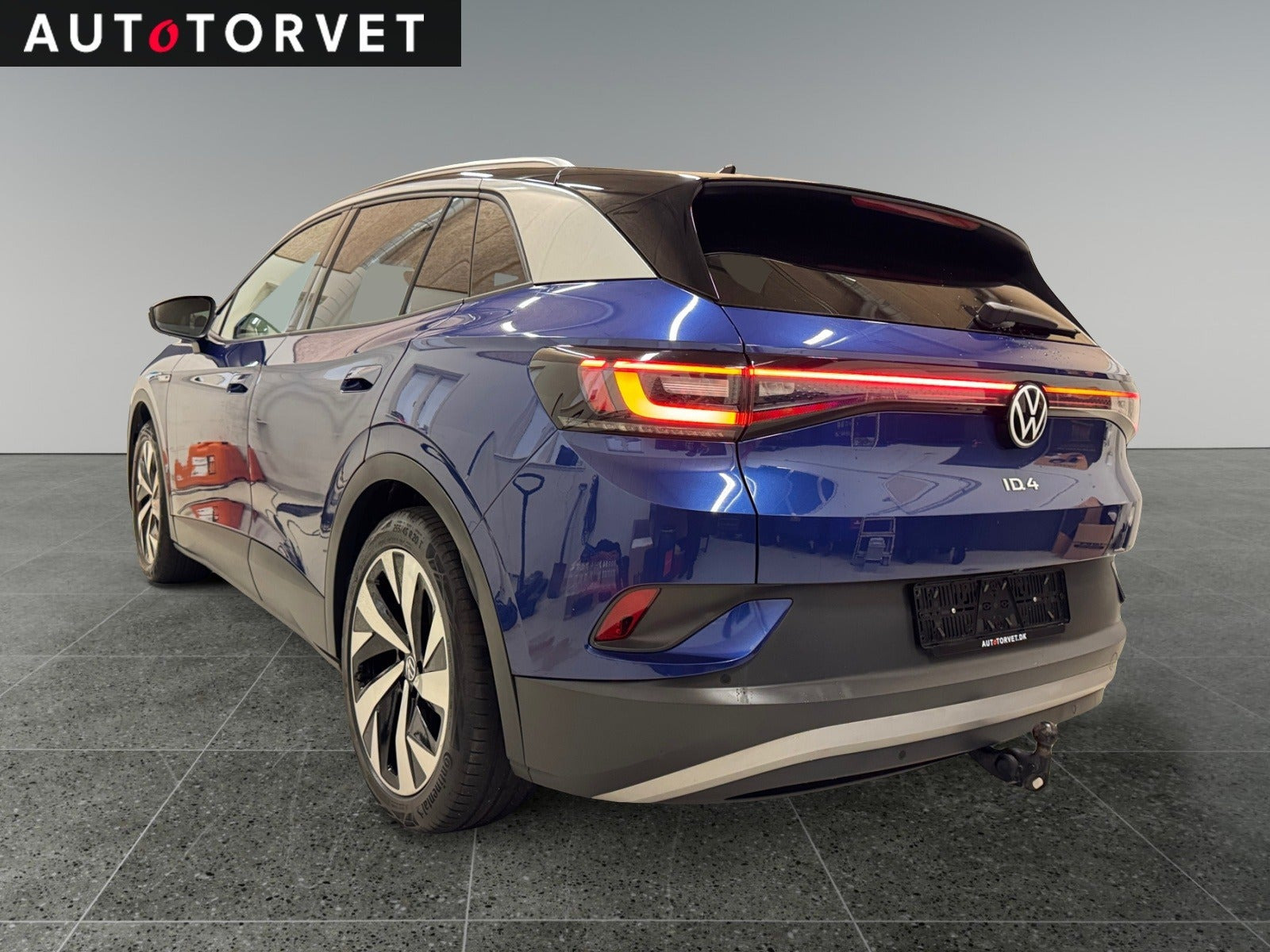 Blå VW ID.4 fra 2021
