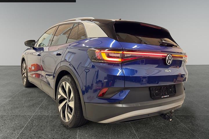 Blå VW ID.4 fra 2021