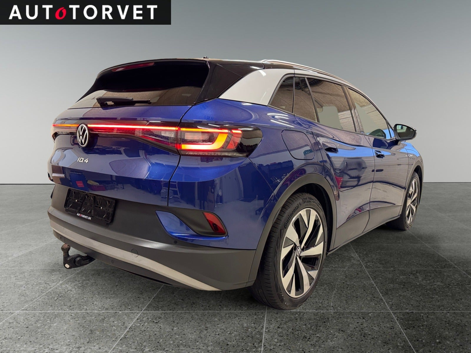 Blå VW ID.4 fra 2021