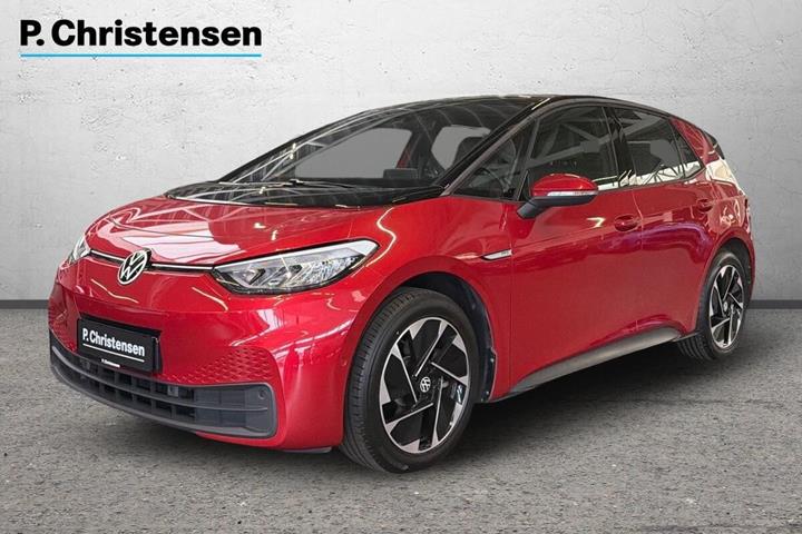 Rød VW ID.3 fra 2023