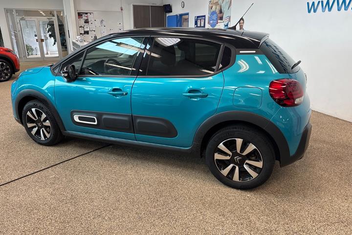 Turquoise Citroën C3 fra 2020