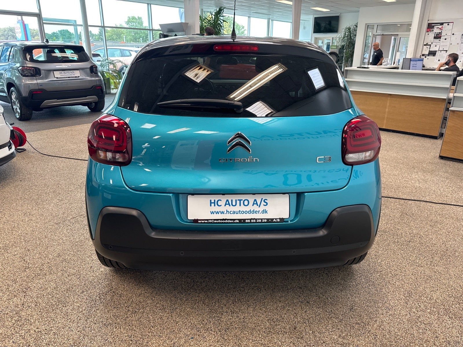 Turquoise Citroën C3 fra 2020