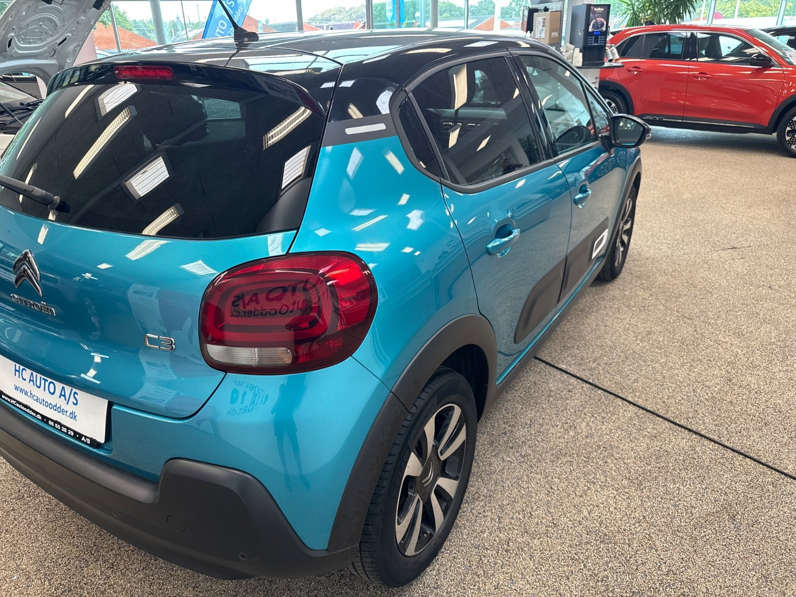 Turquoise Citroën C3 fra 2020