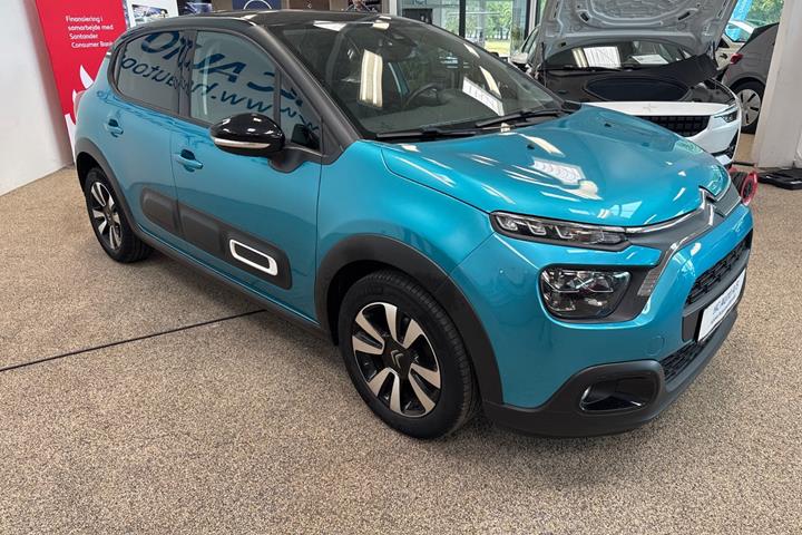 Turquoise Citroën C3 fra 2020
