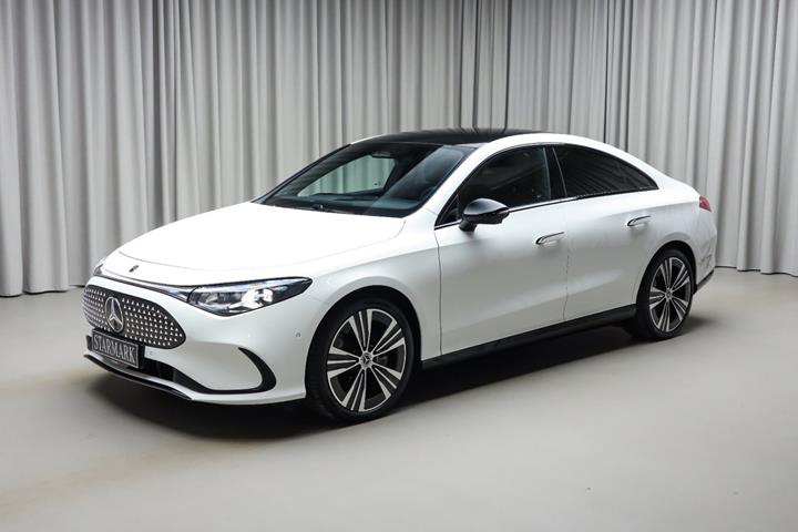 Hvid Mercedes CLA250+ fra 2025
