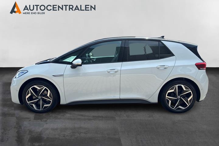 Hvid VW ID.3 fra 2023